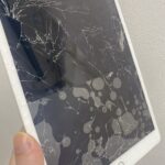 iPad９のガラス割れ　お任せ下さい！